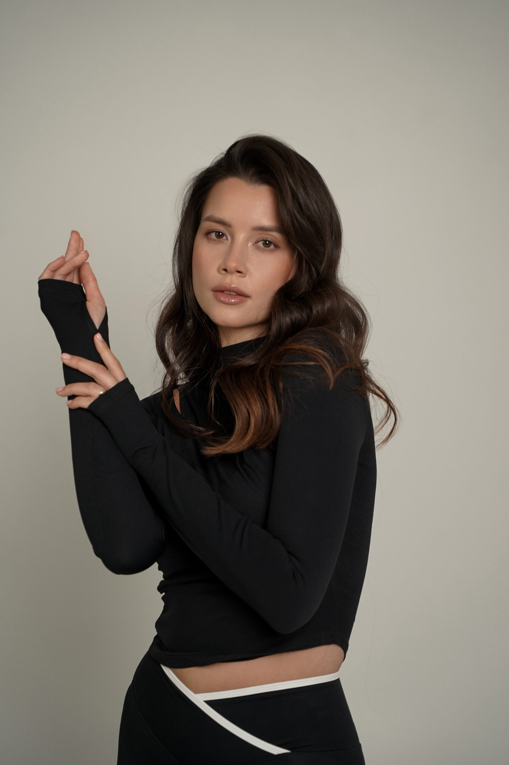 Mesh Top- Black