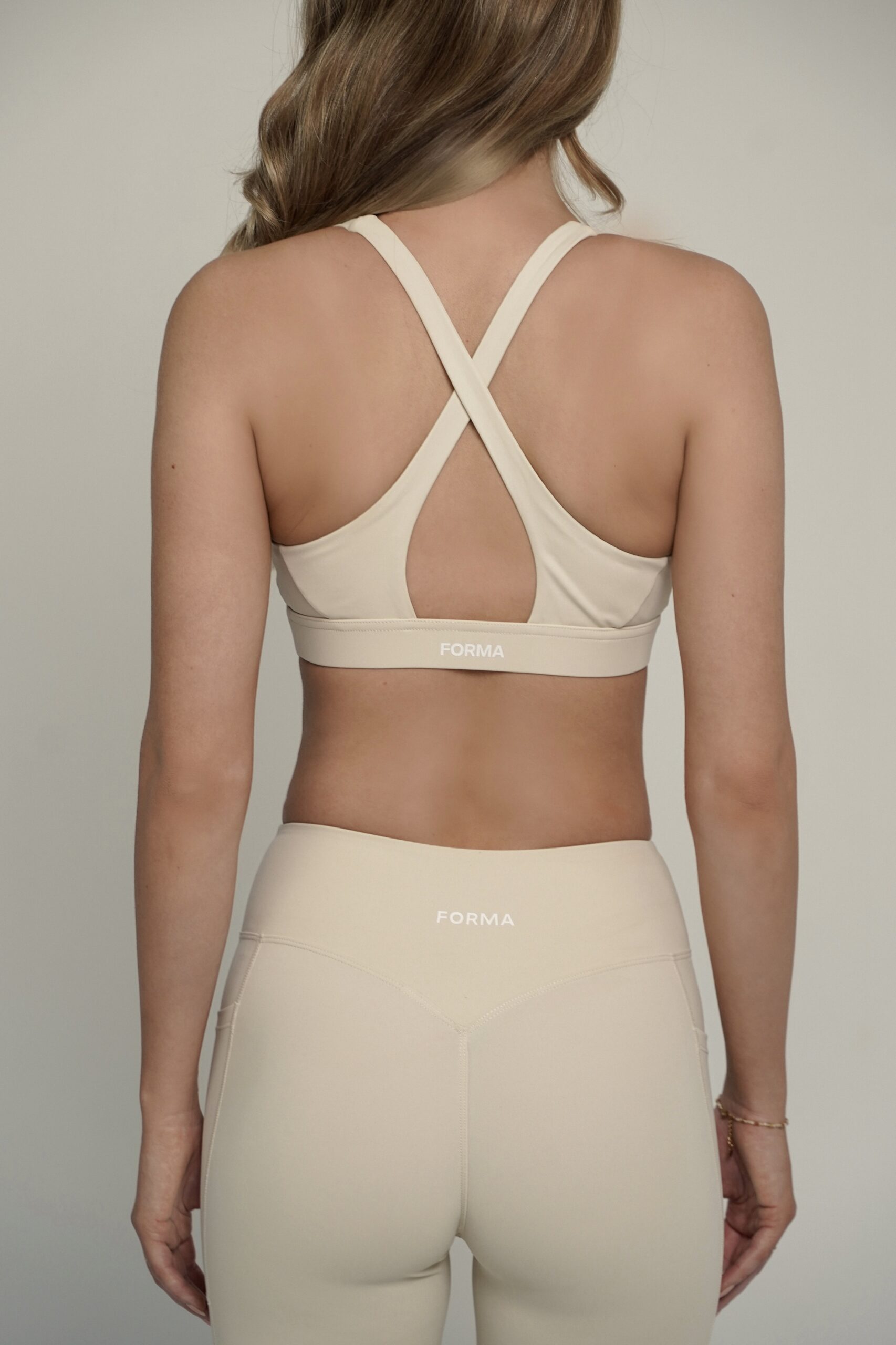 V Neck Bra- Butter
